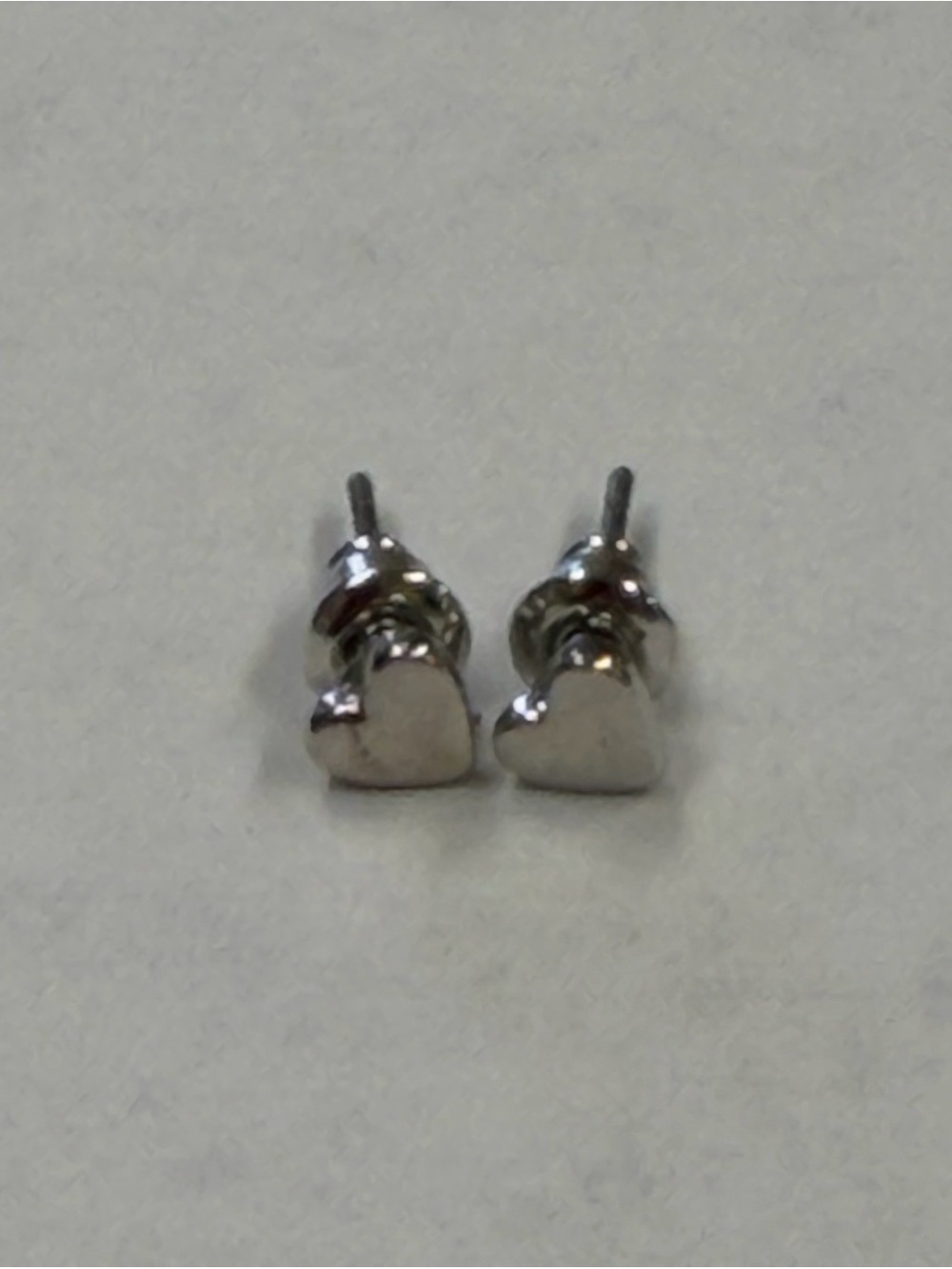 James Avery Sterling Heart Stud Earrings - Silver